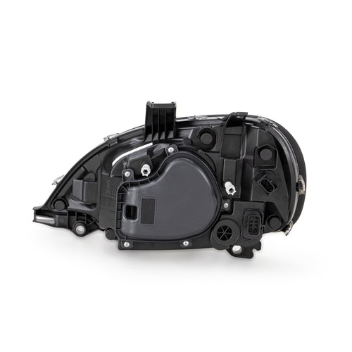 Black Reflector Headlamp Fits Freightliner Columbia Passenger Side