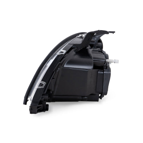 Black Reflector Headlamp Fits Freightliner Columbia Passenger Side