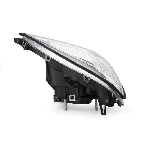 Black Reflector Headlamp Fits Freightliner Columbia Passenger Side