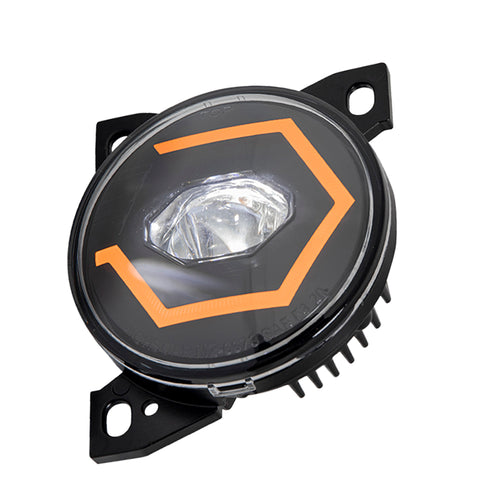 Black Fog Lamp Led Fits Kenworth T660 And Peterbilt 579, 587