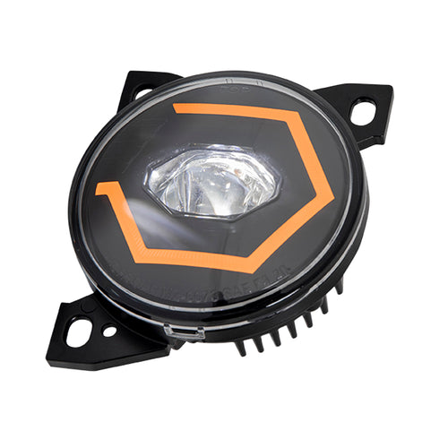 Black Fog Lamp Led Fits Kenworth T660 And Peterbilt 579, 587