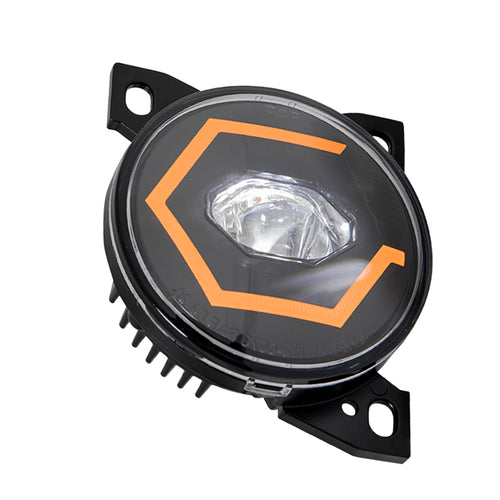 Black Fog Lamp Led Fits Kenworth T660 And Peterbilt 579,587