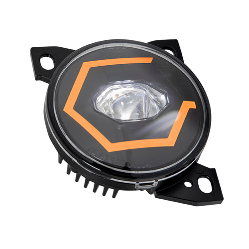 Black Fog Lamp Led Fits Kenworth T660 And Peterbilt 579,587