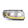 Head Lamp Fits Peterbilt 389 Chrome Led High/Low Beam 06-22 Passenger Side