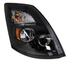 Headlight fits Volvo VN / VNL 03+ All LED Lights Black Reflector