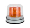 LED STROBE HEAVY DUTY, 8 AMBER LENS CLEAR DOME