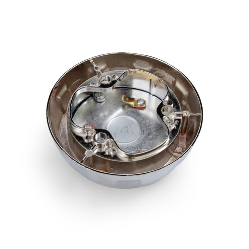 Chrome Bezel And Horn Button