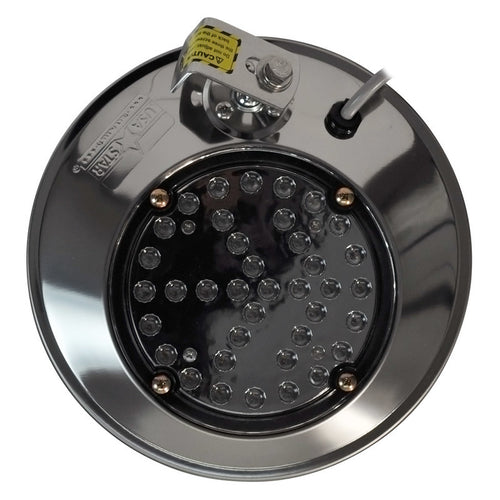 Stainless Steel Spot Mirror with LED Marker & Turn Light NO WARRANTY DISCONTINUED