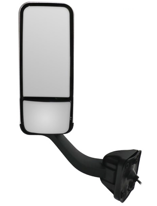 Complete Mirror W/Arm fits Freightliner Cascadia chrome