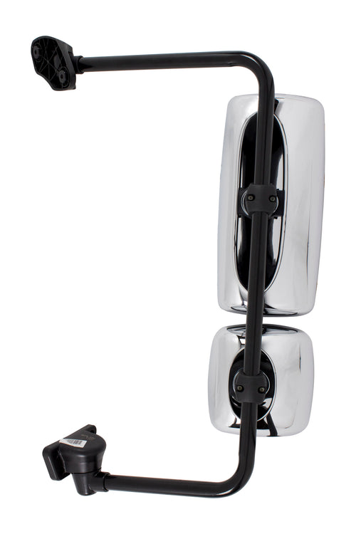 Complete Chrome Mirror Assembly fits Freightiner M2 - Non-heated