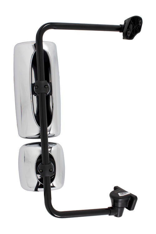 Complete Chrome Mirror Assembly fits Freightiner M2 - Non-heated