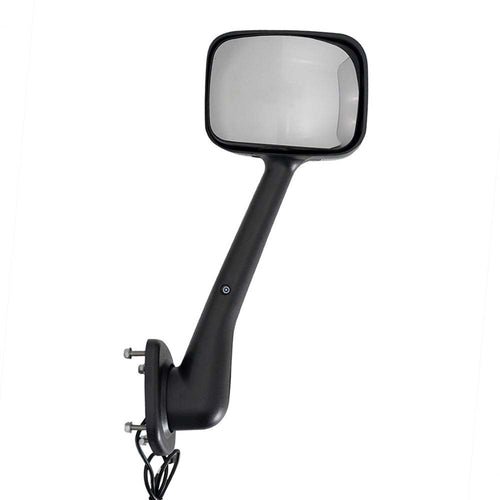 Hood Mirror W/ LED Curved Line Lights Fits Freightliner Cascadia 2008-2017