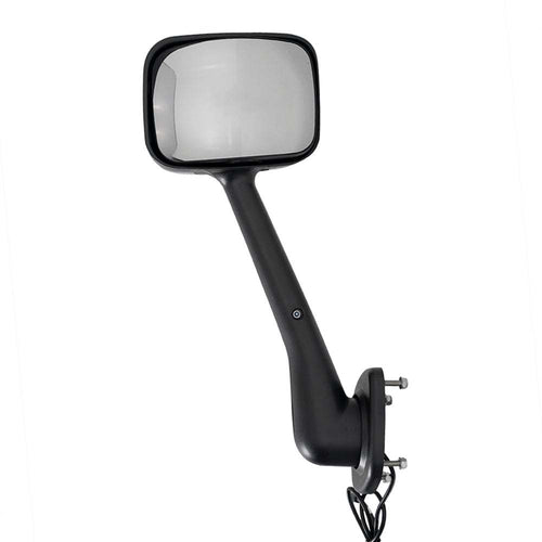 Hood Mirror W/ LED Curved Line Lights Fits Freightliner Cascadia 2008-2017