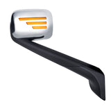 Hood Mirror W/ 3 LED lights fits Freightliner Cascadia 2018+