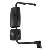Complete Mirror Assembly with Black Heated Arm fits International Durastar 4200, 4300, 4400 Trucks