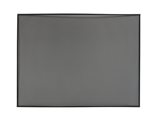 Rock Guard Radiator Protector Black Powder-Coated Aluminum Fits Freightliner FLD120, Classic bugscreen