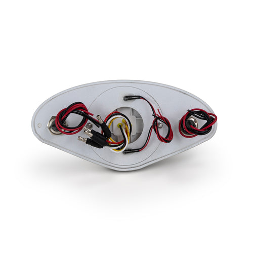 White/Red Clear Interior Watermelon Dome Light Plate Fits Freightliner Cascadia