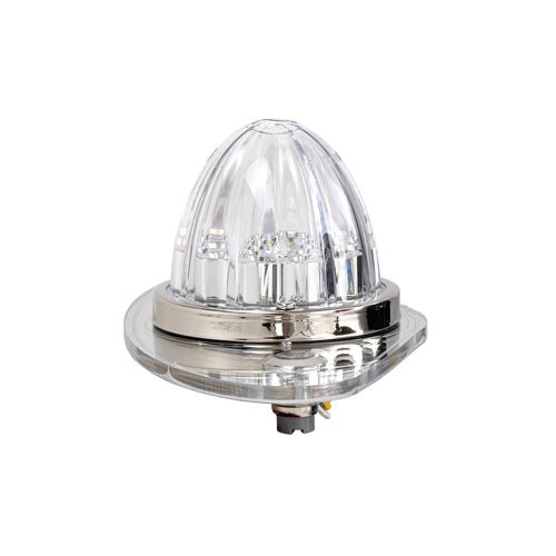 White/Red Clear Interior Watermelon Dome Light Plate Fits Freightliner Cascadia