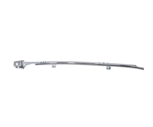 (KIT) Chrome Dash Panel "Skeleton" (Located Right Hand Of Steering) & 9-7/8" Dash Top of Gauge Chrome - fits Freightliner
