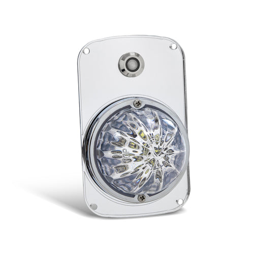 White/Blue Clear Interior Watermelon Dome Light Plate Fits Freightliner Classic/Fld120