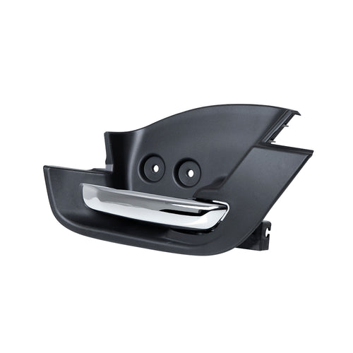 Interior Door Handle Chrome Lever, Black Housing Fits International LT Series