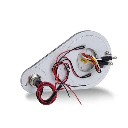 White/Blue Clear Interior Watermelon Dome Light Plate Fits Kenworth T600,T660,W900,T800