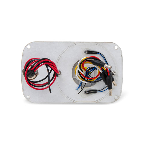 White/Red Clear Interior Watermelon Dome Light Plate Fits Peterbilt 379, 389, 386