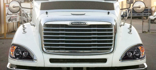 Chrome Headlight Bezel Fits Freightliner Columbia 🔧