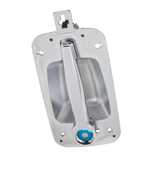 Outside Handle fits International 4300 with Key Set - All Chrome