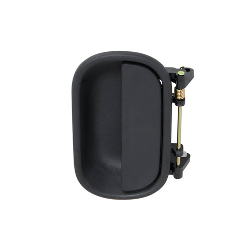 Outside Door Handle Front Texture Black Fits Isuzu