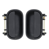 Outside Door Handle Front Texture Black Fits Isuzu