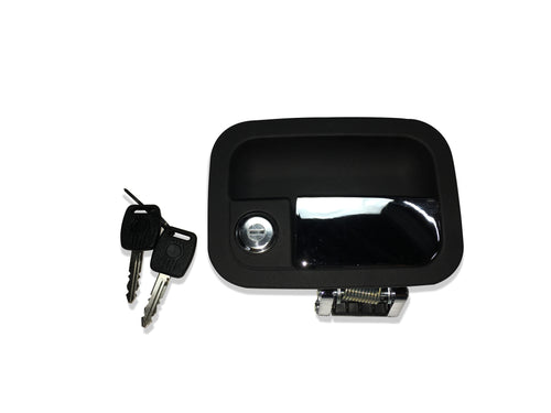 Exterior Side Latch Door Handle With Key Cylinder fits Kenworth And fits Peterbilt Trucks