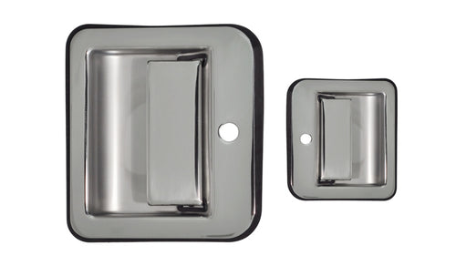 Chrome Exterior Door Handle fits Kenworth T600, T800, W900 '95 - '01