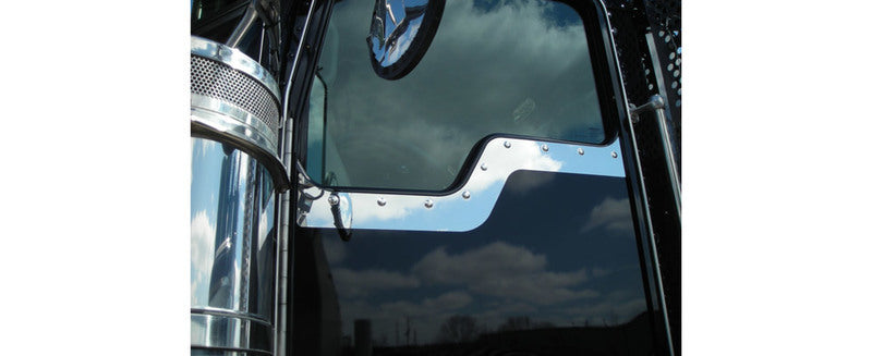 T800 Rear Window Trim Door Trim fits Kenworth ’08 T300, T600, T800, W900, T660 W/Daylight Do ...