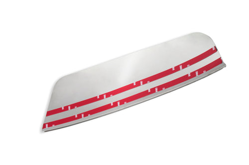 Stainless Steel 304 Headlight Top Fender Guards fits Kenworth T600. Hardware Included. Sold As Pairs