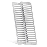 Hood Air Intake Grille fits Mack Ch Models Stainless Steel ( Sold As Pair )