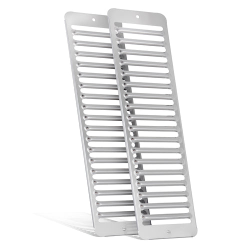 Hood Air Intake Grille fits Mack Ch Models Stainless Steel ( Sold As Pair )