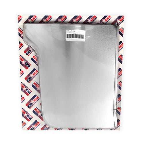 Cab Extension Cowl Wide to use with 3" cab panel , pair SS for Painting Fits Peterbilt 379