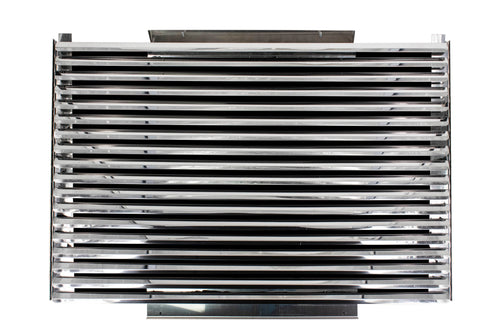 Grille Fits Freightliner Coronado 2010 & Older W/ 18 Horizontal Louvers 29-1/4” x 43-3/4” S.Steel