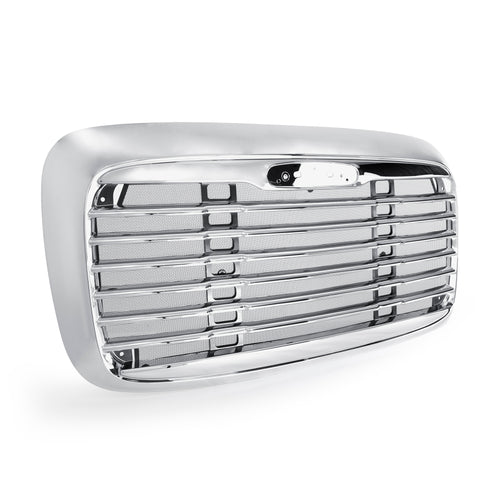 Chrome Hood Grille Freightliner Columbia Standard Style W/ Bugscreen