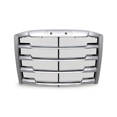Grille Fits Freightliner Cascadia 2018 & UP Chrome Plastic W/ Bug Screen
