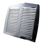 Grille Fits Kenworth T600 1996 & Newer) New Style W/ Louvers S.Steel