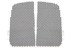 Grille Fits Kenworth T660 Keyholes Punch Style Grille Insert S.Steel (does not contain screws)