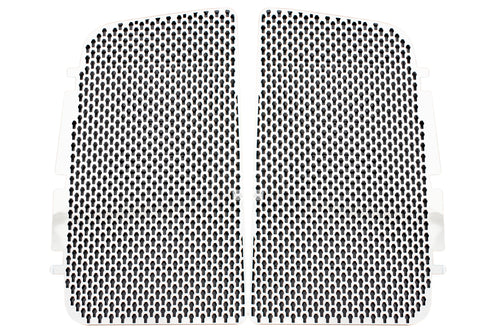 Grille Fits Kenworth T660 Keyholes Punch Style Grille Insert S.Steel (does not contain screws)