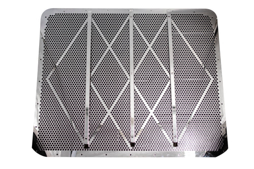 Grille Fits Peterbilt 388, 389 Grill 3 Big Diamonds W/ 3 bars S.Steel