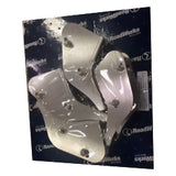 Visor Brackets Fits Freightliner Flat Top W/O Factory Brackets Stainless Steel 304