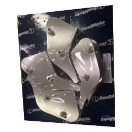 Visor Brackets Fits Freightliner Flat Top W/O Factory Brackets Stainless Steel 304