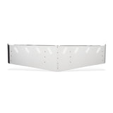 18 1/2” Visor Fits Freightliner Cascadia (2007 & Newer) Cascadia Body Style (2018 & Newer) V-Style 8 Hidden Light Holes 