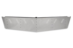 15 1/2” X 14” ”S. S. Visor Fits International 9200, 9400, 9300, 9900 with 8 Hidden Lights Holes Curved Windshields Only
