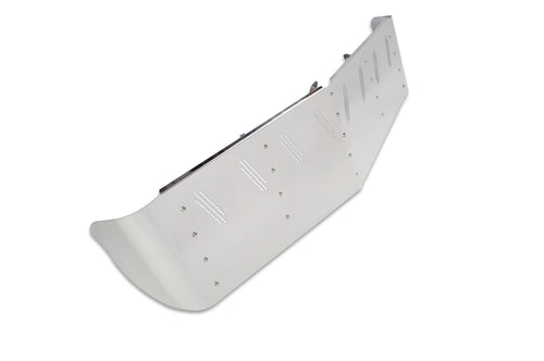 15 1/2” X 14” ”S. S. Visor Fits International 9200, 9400, 9300, 9900 with 8 Hidden Lights Holes Curved Windshields Only